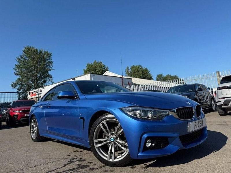 Used BMW 420 M Sport 184 HP (135 kW) 2018 Blue Coupe
