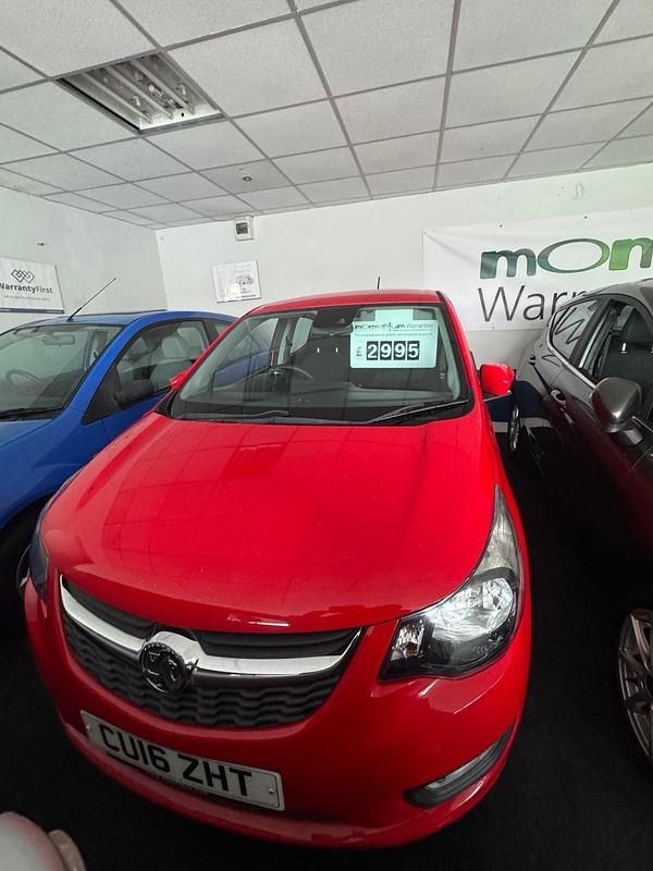 Red Used 2016 Vauxhall Viva Hatchback | £2,995 (Good price) - Image 1/2
