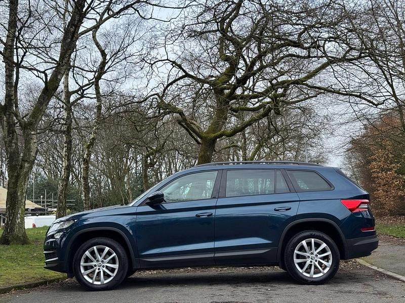 Used Skoda Kodiaq SE 150 HP (110 kW) 2021 Blue SUV