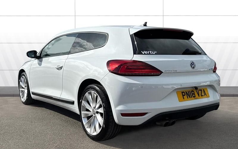 Used VW Scirocco GT 180 HP (132 kW) 2017 White Coupe
