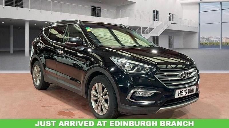 Used Hyundai Santa Fe Premium 200 HP (147 kW) 2016 Black SUV