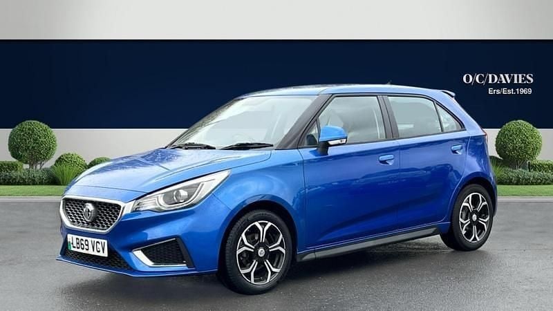 Used MG MG3 Exclusive 106 HP (77 kW) 2019 Blue Hatchback