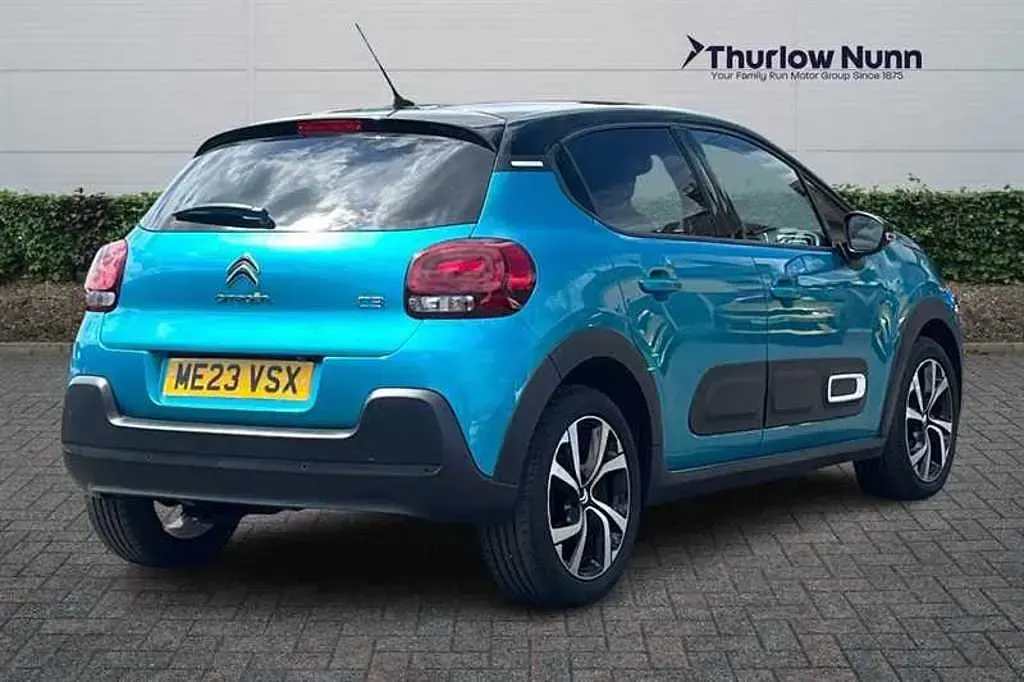 Used Citroën C3 PureTech 110 HP (80 kW) 2023 Blue Hatchback