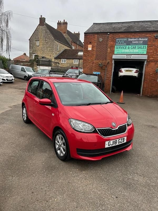 Red Used 2018 Skoda Citigo SE Hatchback | £4,595 (Fair price) - Image 1/4