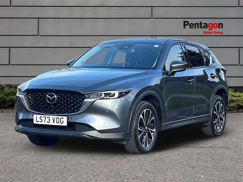Usado Mazda CX-5 Exclusive-Line 165 HP (121 kW) 2023 Cinzento SUV
