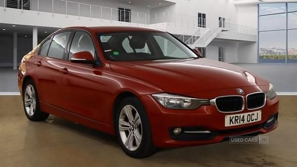 Red Used 2014 BMW 318 Sport Line Sedan | £4,995 (Fair price) - Image 1/4