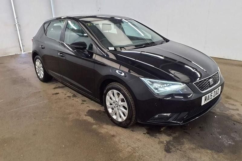 Black Used 2015 Seat Leon SE Hatchback | £5,099 (Good price) - Image 1/1
