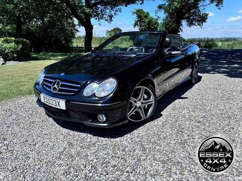 Black Used 2008 Mercedes CLK63 AMG AMG Cabriolet | £16,999 - Image 1/4