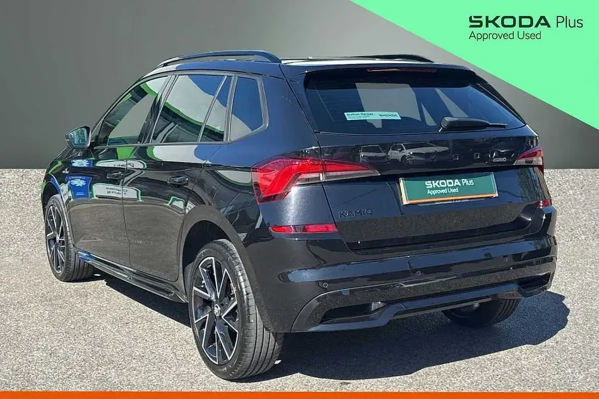Used Skoda Kamiq Monte Carlo 81 HP (59 kW) 2023 Black magic pearl effect SUV