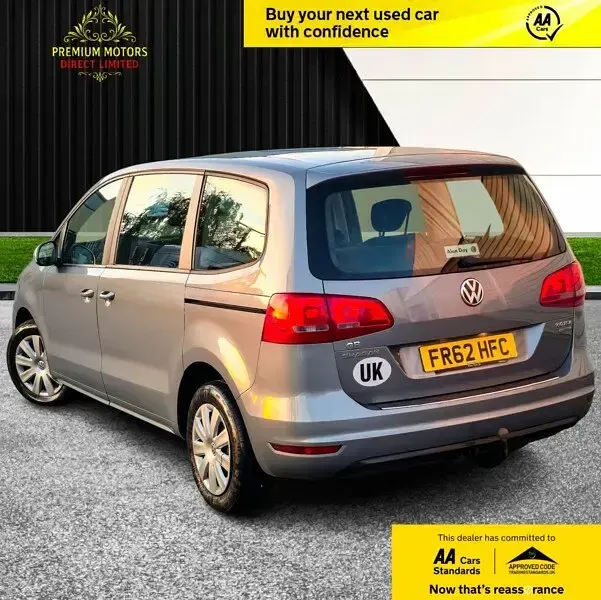 Used VW Sharan S 140 HP (102 kW) 2013 Grey MPV