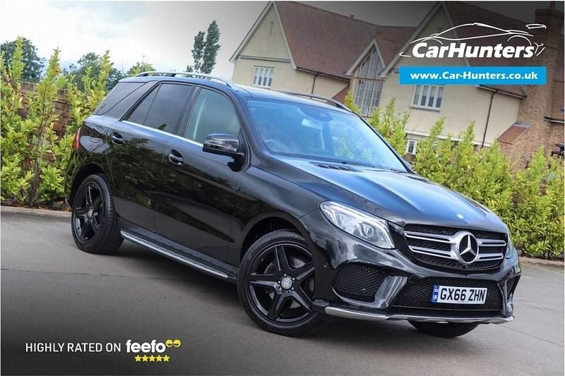 Black Used 2016 Mercedes GLE250 AMG line SUV | £18,795 (Fair price) - Image 1/4