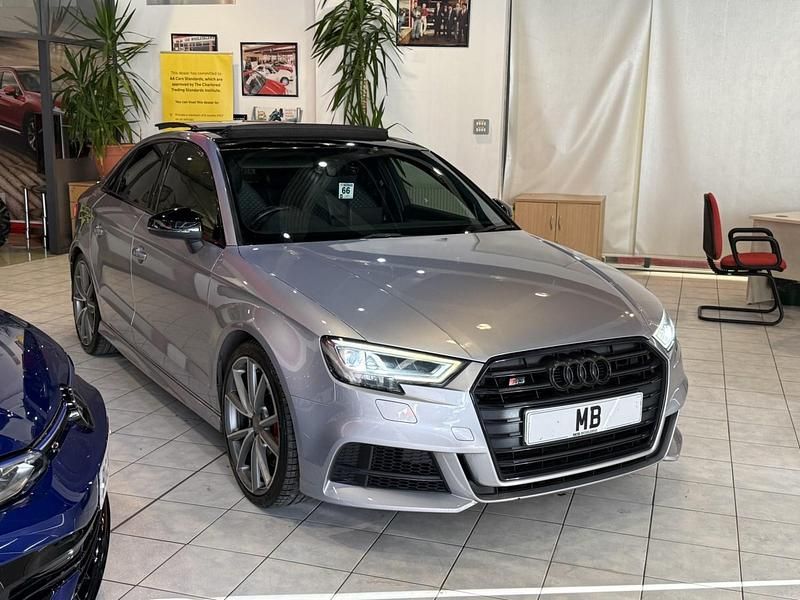 Used Audi S3 Black Edition 306 HP (225 kW) 2017 Silver Sedan