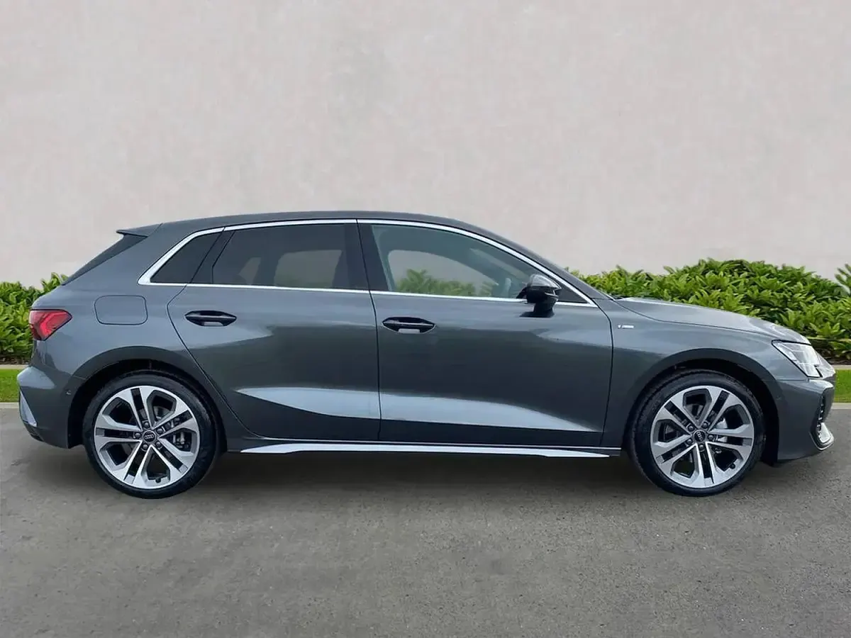 New Audi A3 Sportback S-Line 150 HP (110 kW) 2026 Grey Hatchback