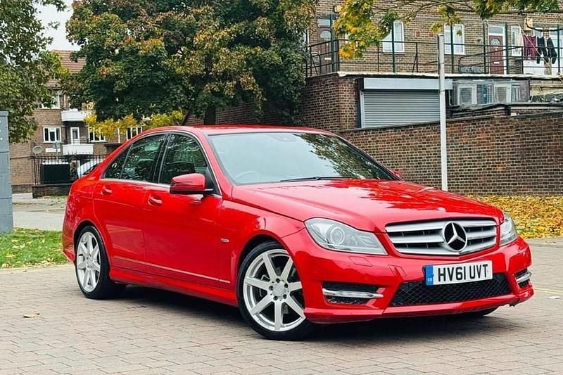 Red Used 2011 Mercedes C180 Sport Edition Sedan | £5,995 (Good price) - Image 1/1