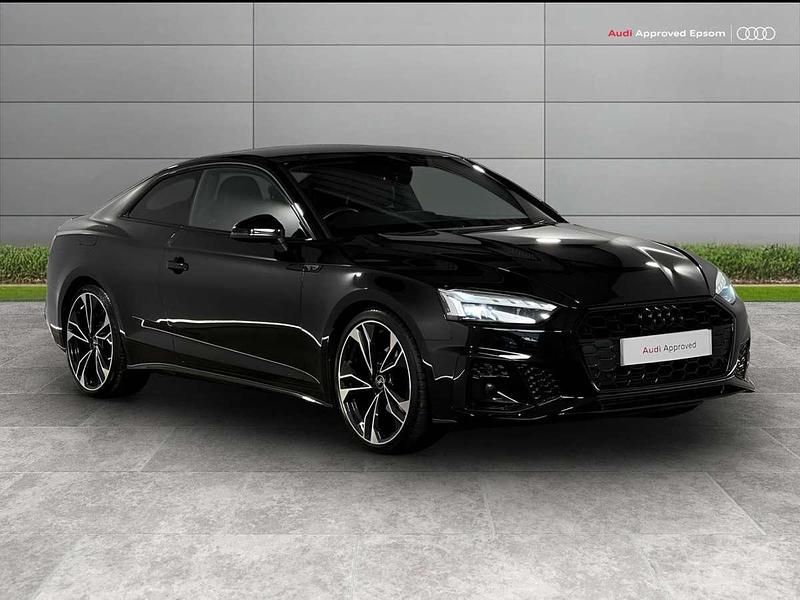 Black Used 2023 Audi A5 Black Edition Coupe | £25,999 (Fair price) - Image 1/4