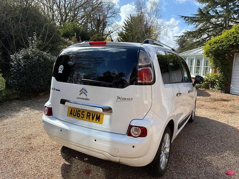 Gebraucht Citroën C3 Picasso Exclusive 2015 Weiß Van / Kleinbus