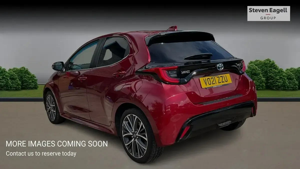 Used Toyota Yaris 116 HP (85 kW) 2021 Red Hatchback