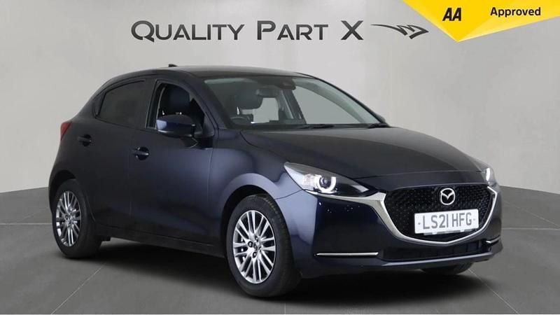 Blue Used 2021 Mazda 2 Inclusive Hatchback | £10,579 (Good price) - Image 1/4