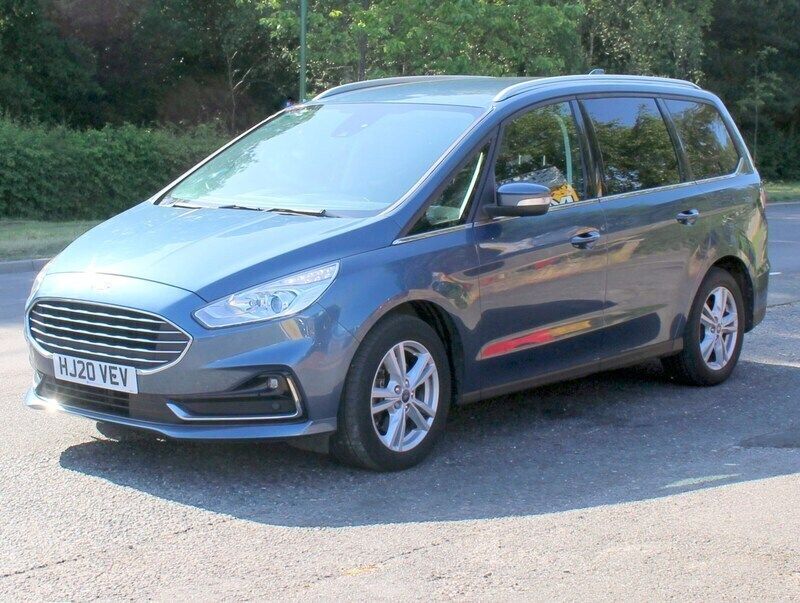 Blue Used 2020 Ford Galaxy Titanium MPV | £19,650 (Fair price) - Image 1/4