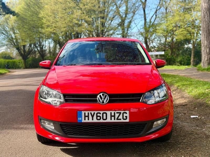 Used VW Polo SEL 105 HP (77 kW) 2010 Red Hatchback