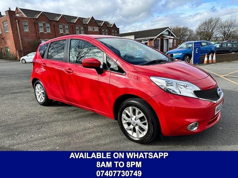 Used Nissan Note Acenta Premium 80 HP (58 kW) 2016 Red Hatchback