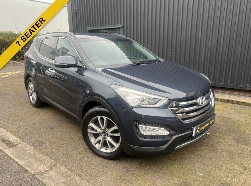 Blue Used 2014 Hyundai Santa Fe Premium SUV | £8,995 (Expensive) - Image 1/4