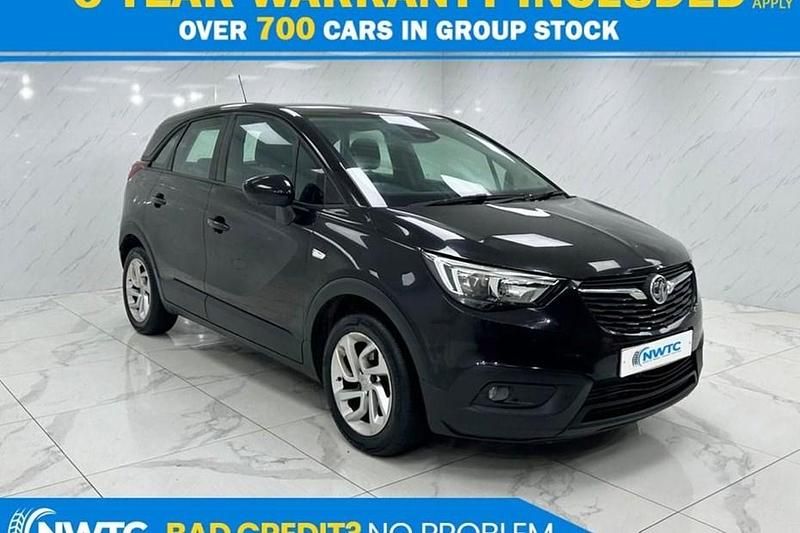 Used Vauxhall Crossland X 83 HP (61 kW) 2019 Black SUV