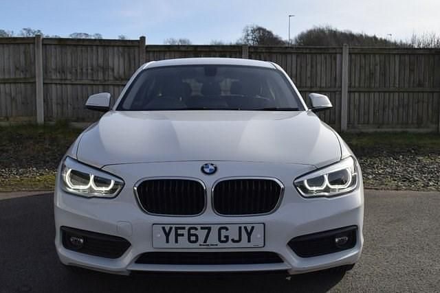 Used BMW 116 Sport Line 116 HP (85 kW) 2017 White Hatchback