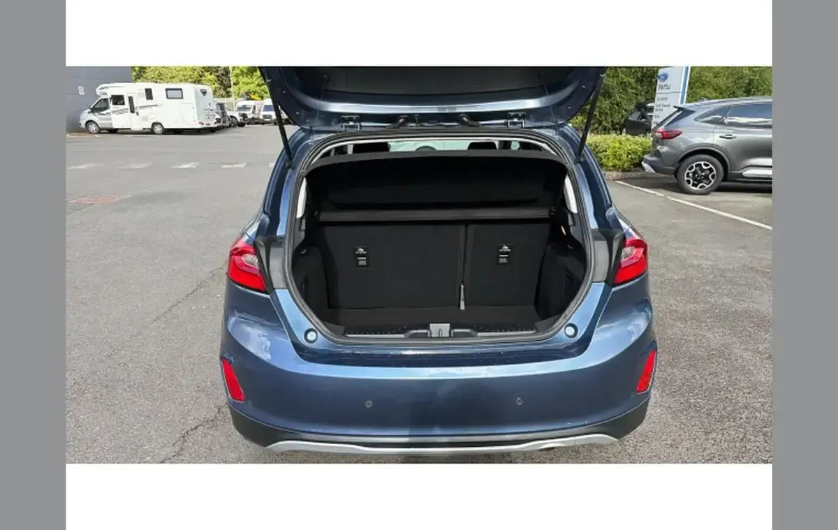 Used Ford Fiesta Active 125 HP (91 kW) 2022 Blue Hatchback