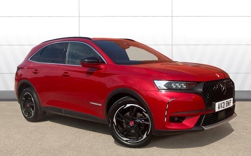 Red Used 2021 DS Automobiles DS7 Crossback Performance SUV | £16,186 (Fair price) - Image 1/4