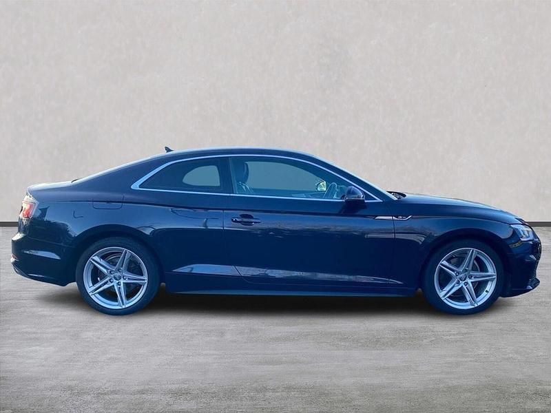 Used Audi A5 S-Line 2018 Blue Coupe