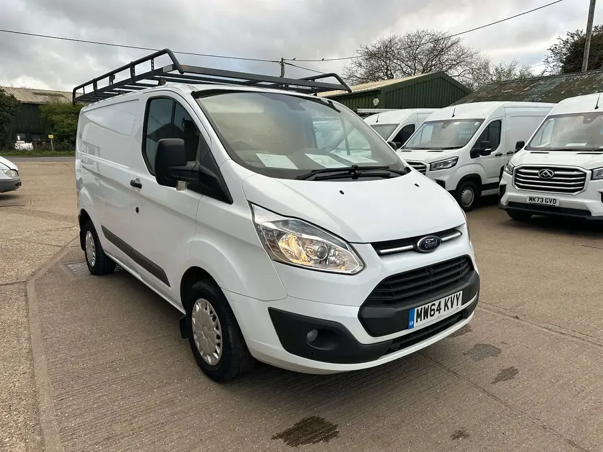 Used Ford Transit Custom Trend 100 HP (73 kW) 2014 White Van