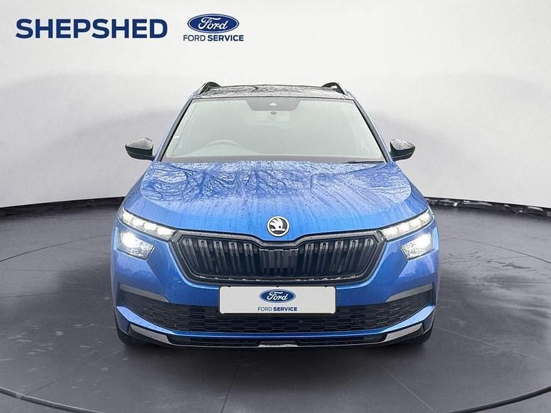 Used Skoda Kamiq Monte Carlo 115 HP (84 kW) 2021 Blue SUV