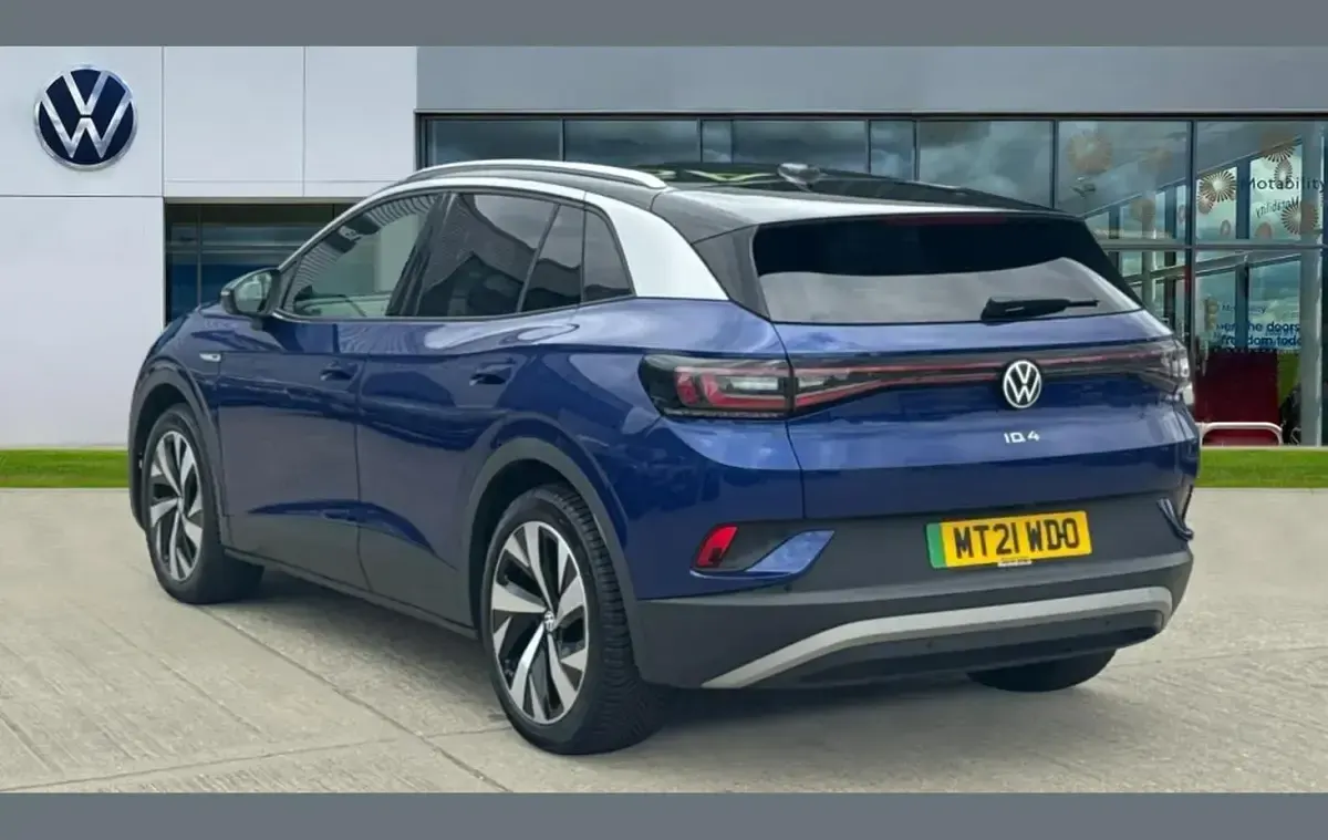 Used VW ID.4 Pro Performance 150 kW (204 HP) 2021 Blue SUV