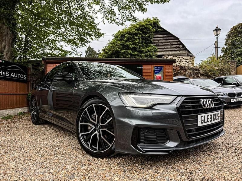 Used Audi A6 Black Edition 245 HP (180 kW) 2019 Grey Sedan