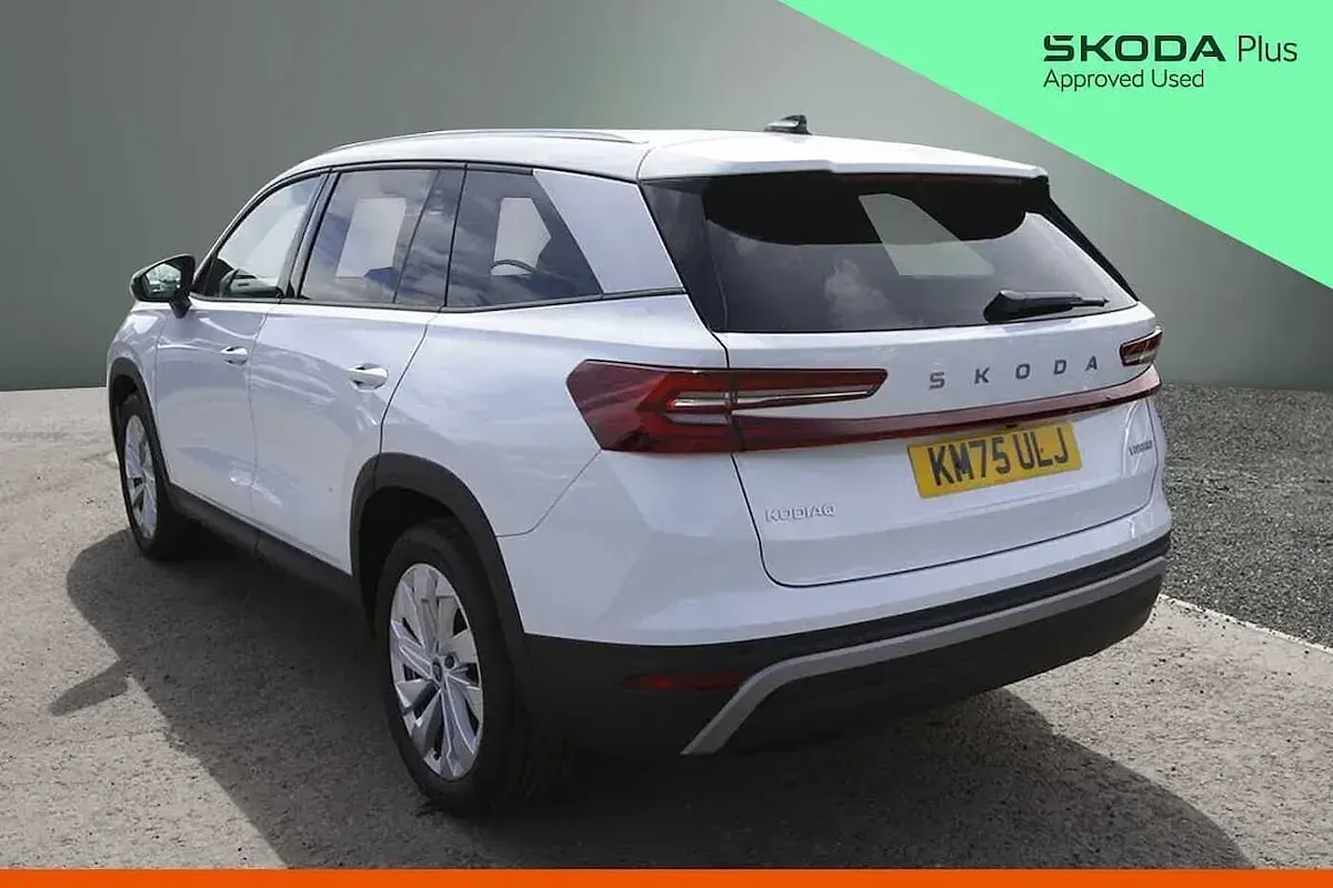 Used Skoda Kodiaq SE L 110 HP (80 kW) 2025 Moon white metallic SUV
