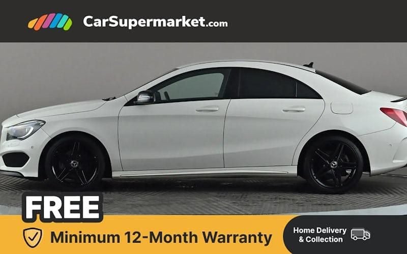 Used Mercedes CLA180 AMG 122 HP (89 kW) 2016 White Sedan