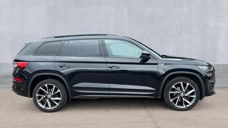 Used Skoda Kodiaq SportLine 150 HP (110 kW) 2022 Black SUV