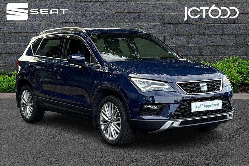 Blue Used 2017 Seat Ateca XCELLENCE SUV | £10,990 (Fair price) - Image 1/4