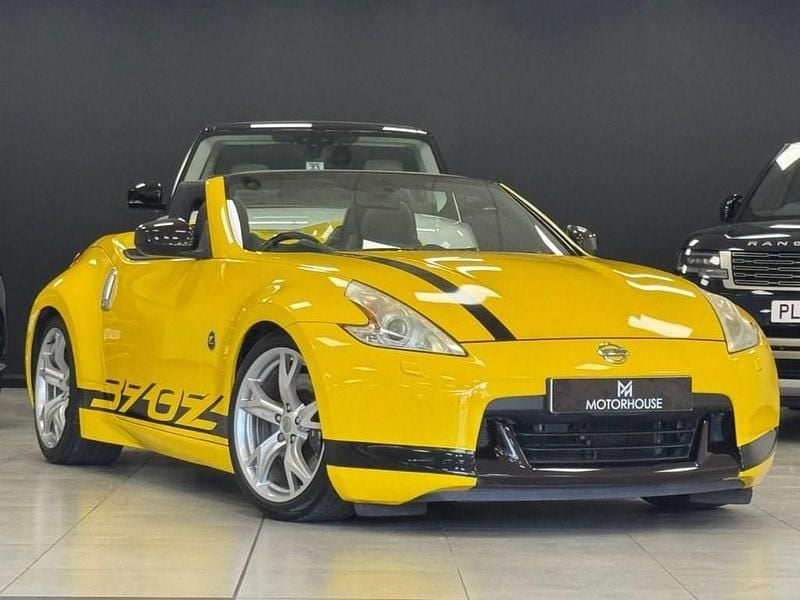 Yellow Used 2010 Nissan 370Z GT Cabriolet | £9,990 (A bit pricey) - Image 1/4