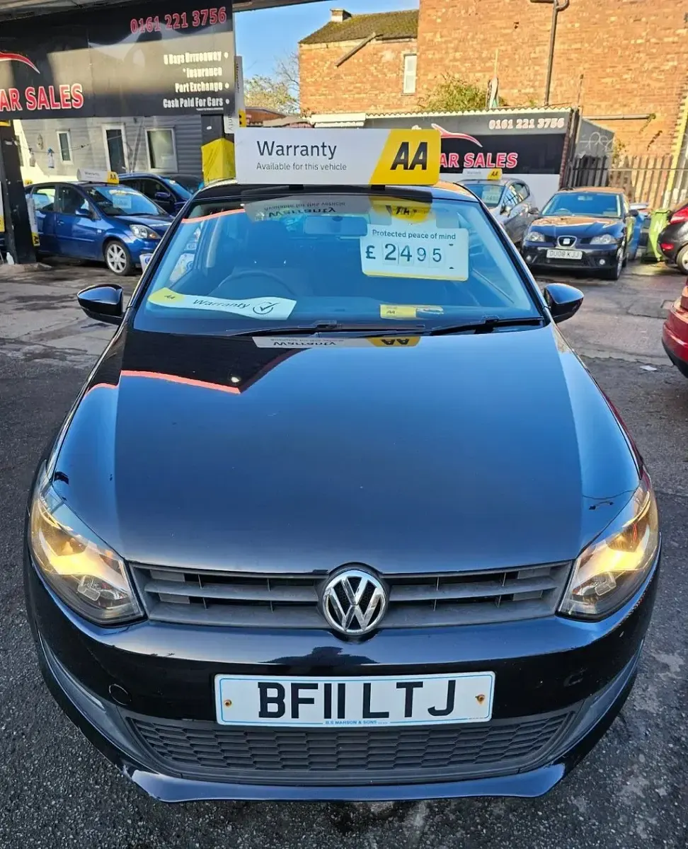 Used VW Polo SE 2011 Black Hatchback