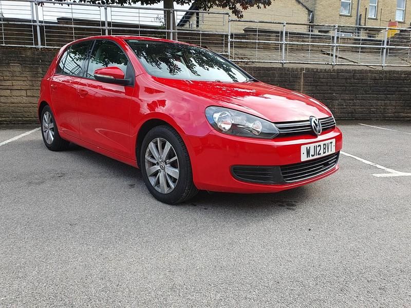 Used VW Golf VII Match 2012 Red Hatchback