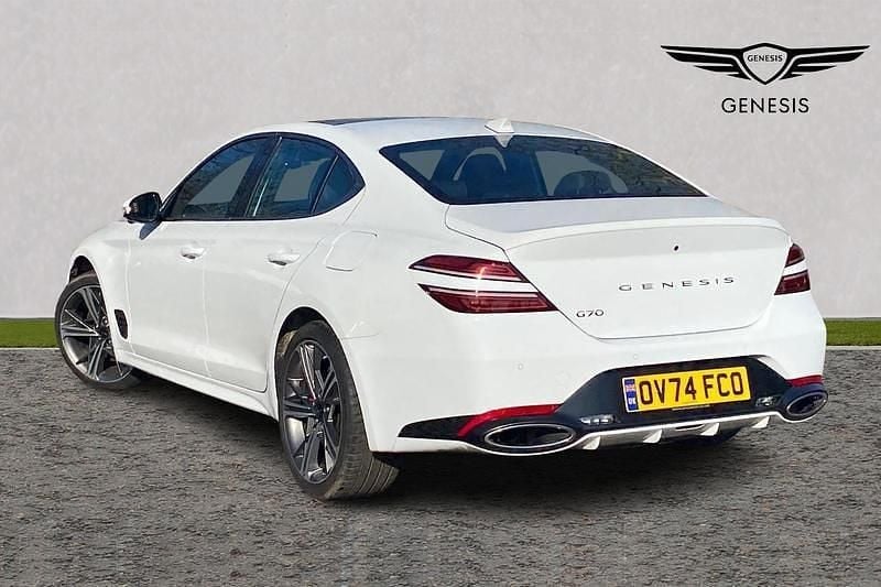 Used Genesis G70 Sport 245 HP (180 kW) 2024 White Sedan