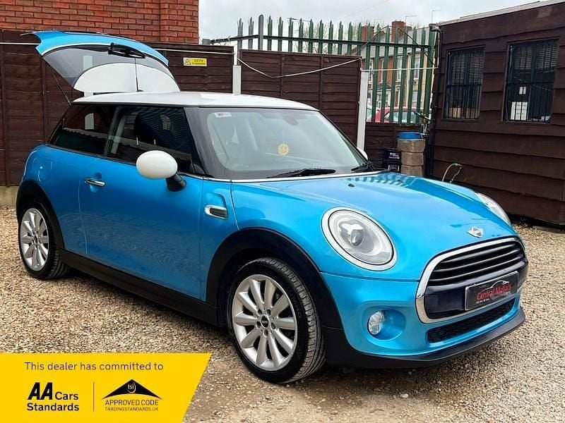 Used Mini Cooper D Hatch 116 HP (85 kW) 2016 Blue Hatchback