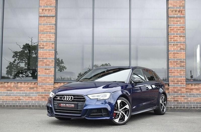 Blue Used 2019 Audi S3 Black Edition Hatchback | £25,999 (Fair price) - Image 1/4