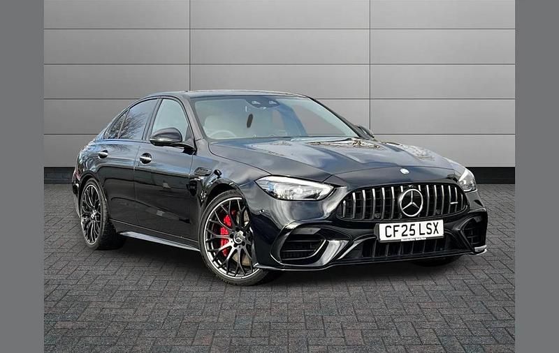 Used Mercedes C63S AMG Premium Plus 670 HP (492 kW) 2025 Black Sedan