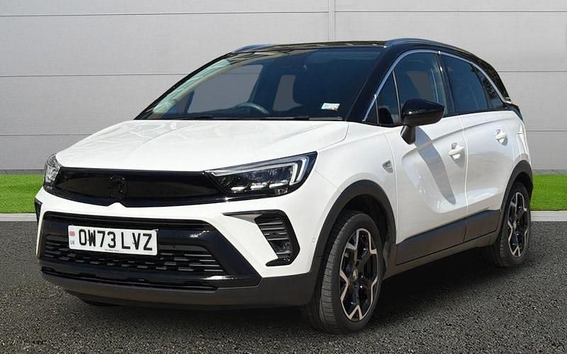 Used Vauxhall Crossland Ultimate 131 HP (96 kW) 2024 White SUV