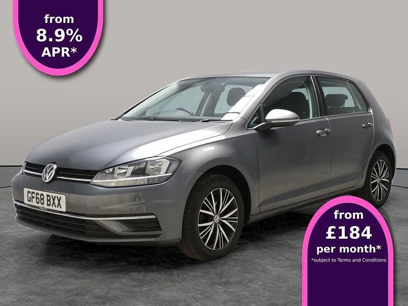Grey Used 2018 VW Golf VII SE Hatchback | £11,934 (Fair price) - Image 1/3