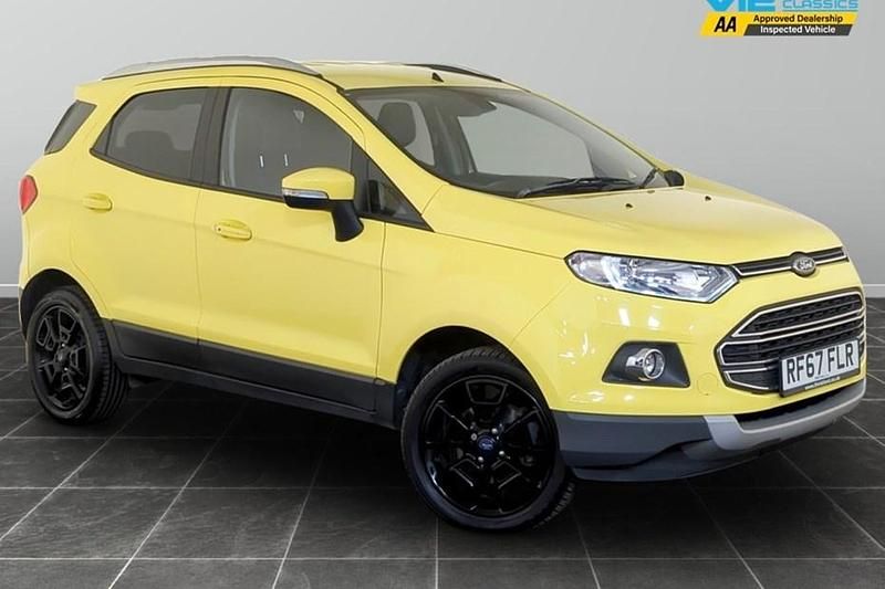 Yellow Used 2018 Ford Ecosport Titanium SUV | £6,495 (Good price) - Image 1/1