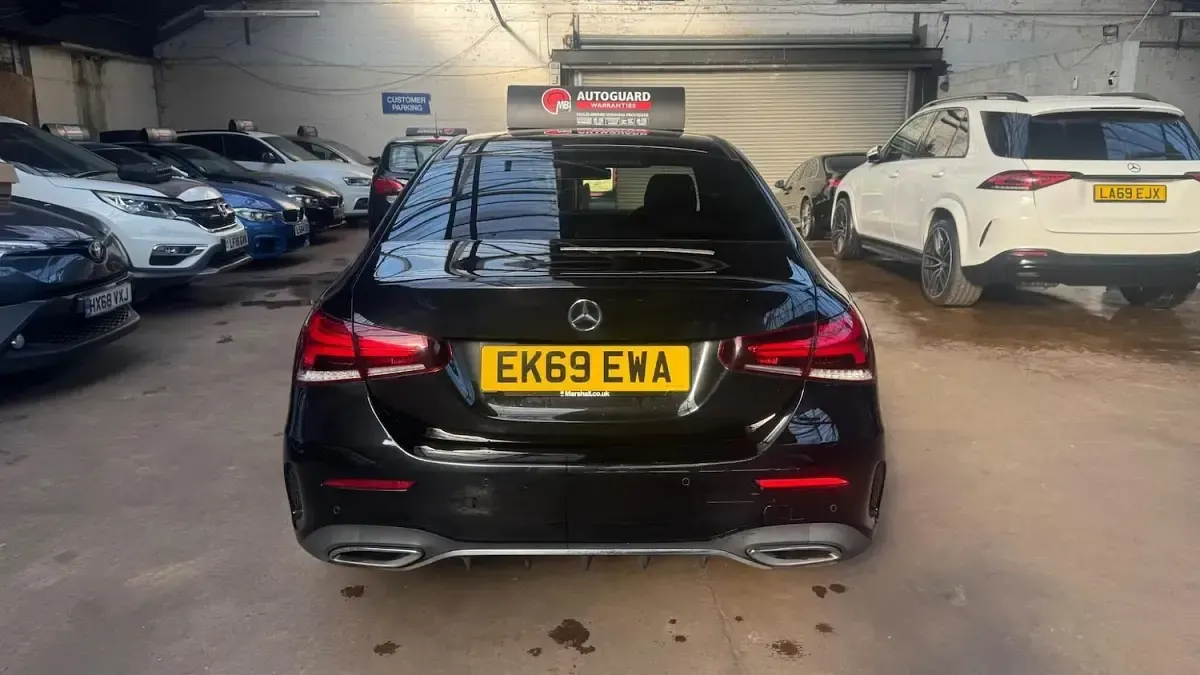Used Mercedes A200 Executive 163 HP (119 kW) 2019 Black Sedan